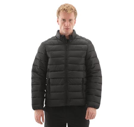Skechers M Outerwear Padded Jacket Erkek Mont Siyah Skechers M Outerwear Padded Jacket Erkek Mont Siyah