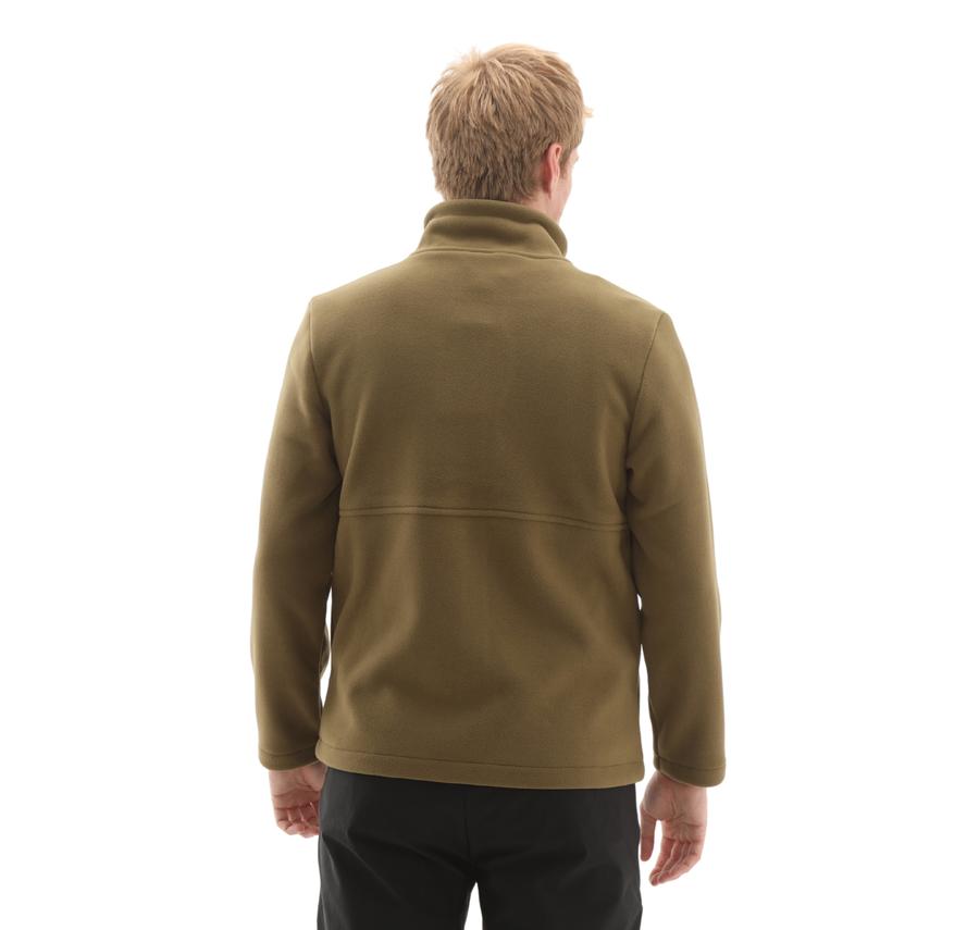 Skechers M Polar Jacket Erkek Kahve Skechers M Polar Jacket Erkek Kahve