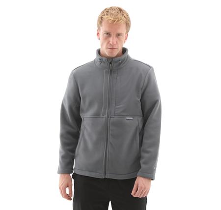 Skechers M Polar Jacket Erkek Ceket Antrasit Skechers M Polar Jacket Erkek Ceket Antrasit