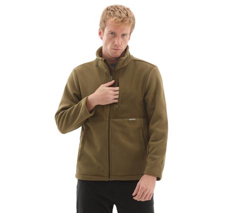 Skechers M Polar Jacket Erkek Ceket Kahve Skechers M Polar Jacket Erkek Ceket Kahve