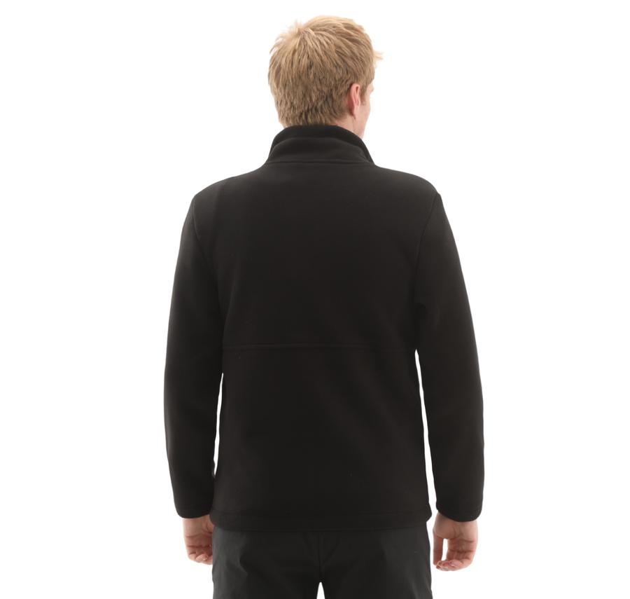 Skechers M Polar Jacket Erkek Ceket Siyah Skechers M Polar Jacket Erkek Ceket Siyah