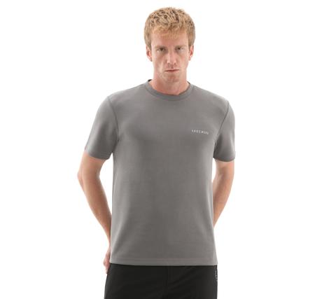 Skechers M Regular Crew Neck T-Shirt Erkek T-Shirt Gri Skechers M Regular Crew Neck T-Shirt Erkek T-Shirt Gri