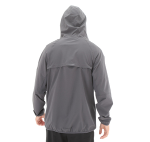 Skechers Micro Collection M Mesh Detailed Zip Jacket Erkek Sweatshirt Gri