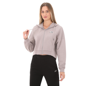 Skechers Mid Weight Fleece W Full Zip Sweatshirt Kadın Sweatshirt Pembe