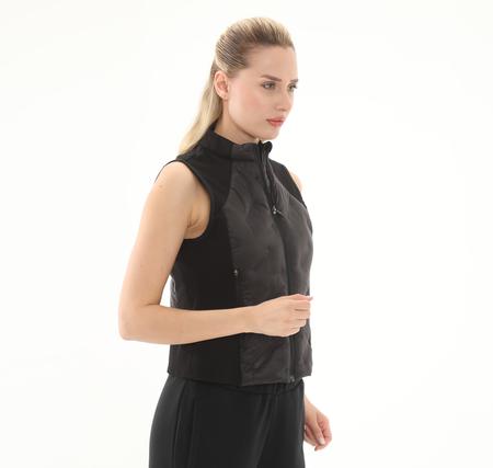 Skechers Outerwear W Padded Lightweight Vest Kadın Siyah