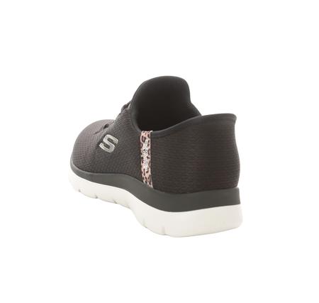 Skechers Summıts Leopard Chıc Kadın Spor Ayakkabı Antrasit Skechers Summıts Leopard Chıc Kadın Spor Ayakkabı Antrasit