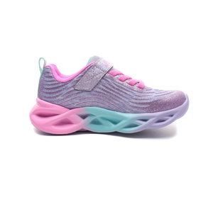 Skechers Twısty Brıghts-Color Radıant Çocuk Spor Ayakkabı Gri