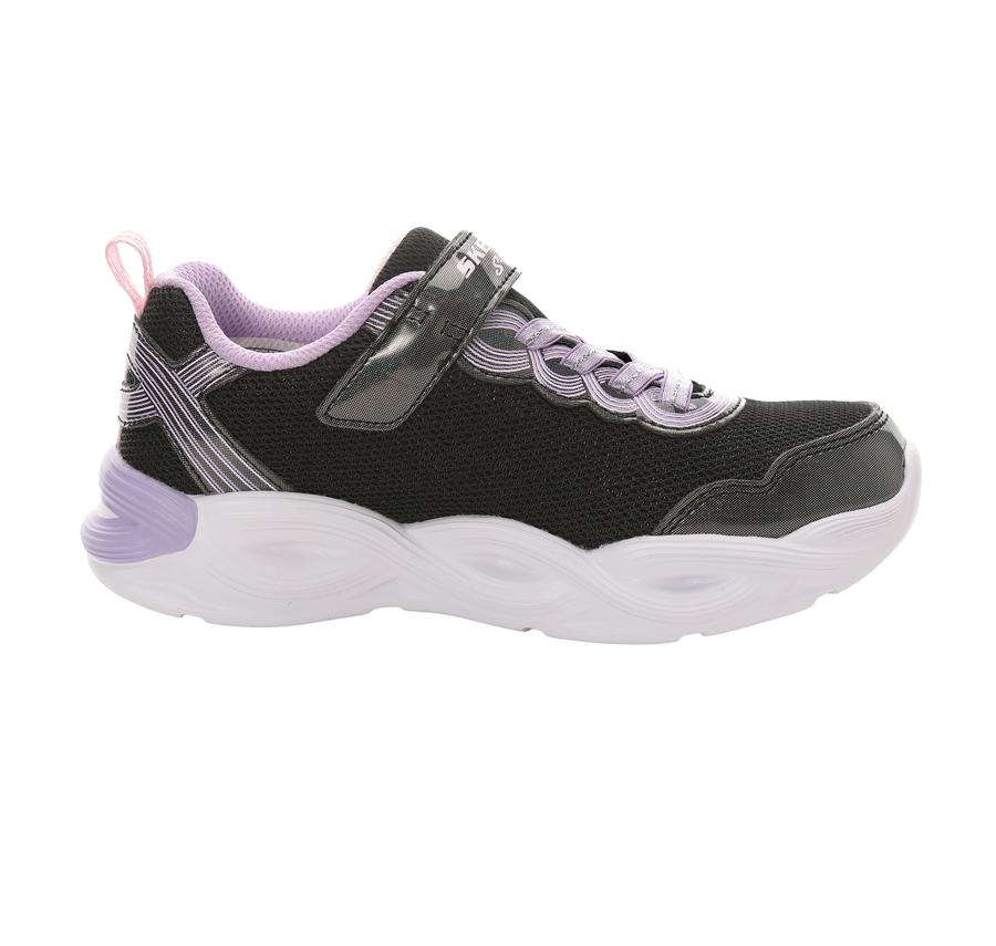 Skechers Twisty Glow Çocuk Spor Ayakkabı Siyah Skechers Twisty Glow Çocuk Spor Ayakkabı Siyah