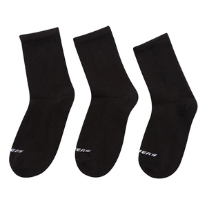 Skechers U 3 Pack Crew Cut Socks Çorap Siyah
