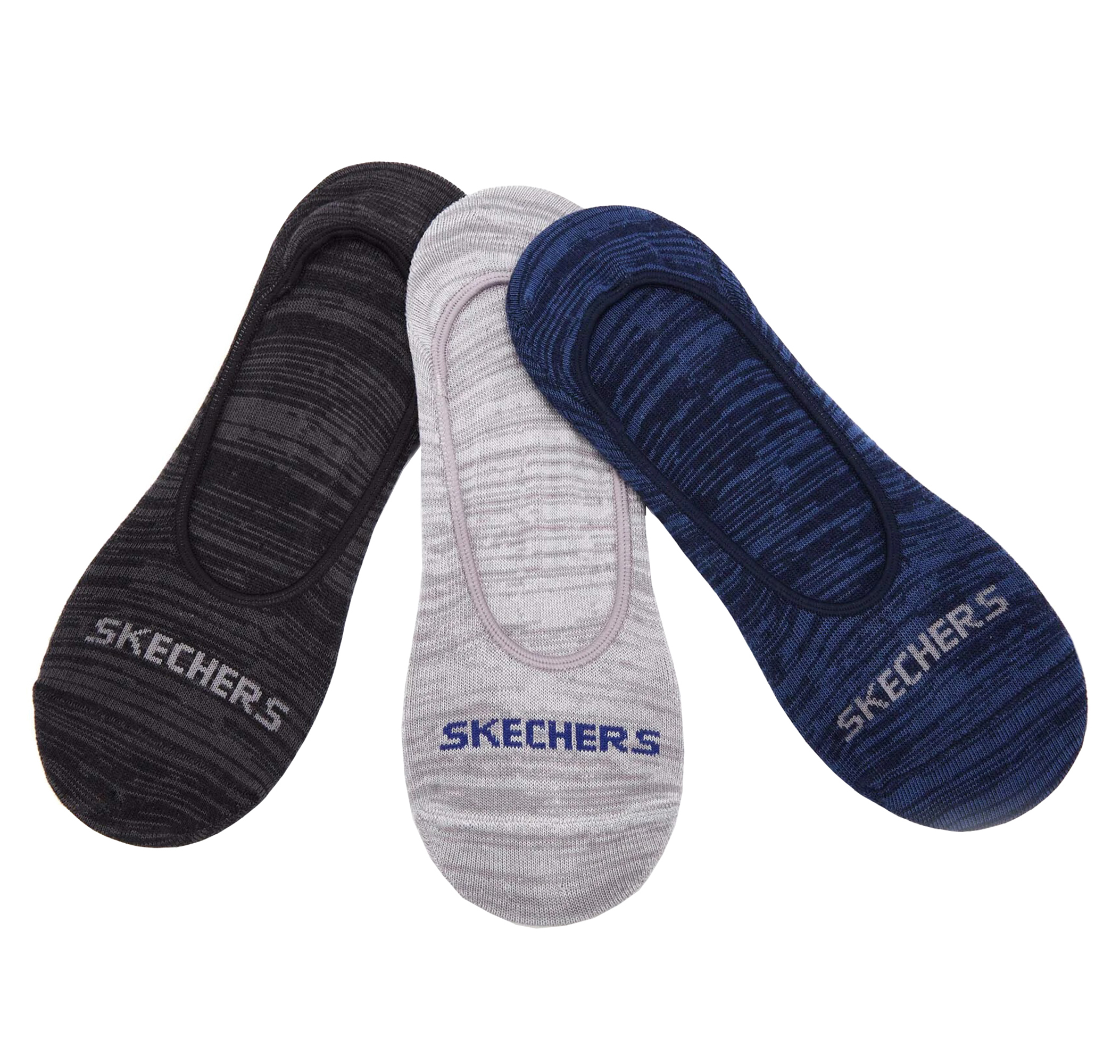 Unisex носки Skechers U 3 Pack Liner Socks Antrasit
