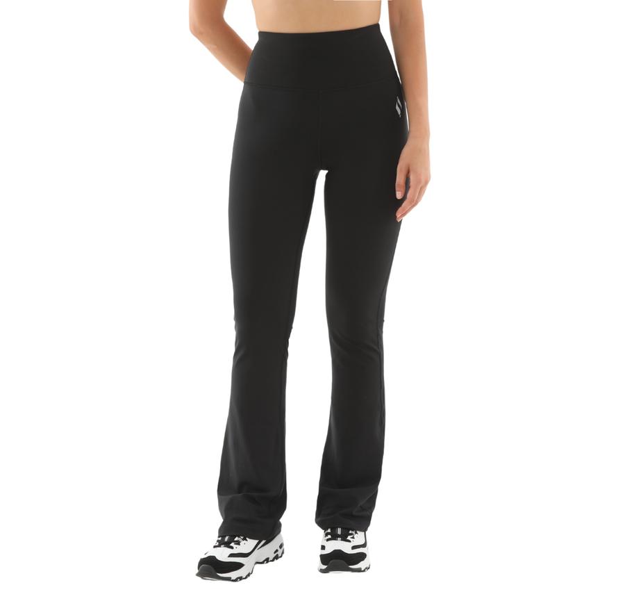 Skechers W Basic Flare Legging Kadın Tayt Siyah Skechers W Basic Flare Legging Kadın Tayt Siyah