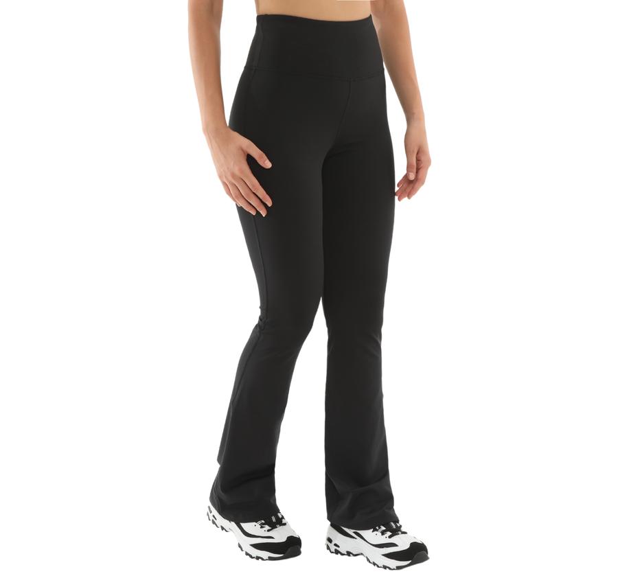 Skechers W Basic Flare Legging Kadın Tayt Siyah Skechers W Basic Flare Legging Kadın Tayt Siyah