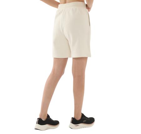 Skechers W Essential 5 Inch Sweatshort Erkek Şort Ve Kapri Beyaz