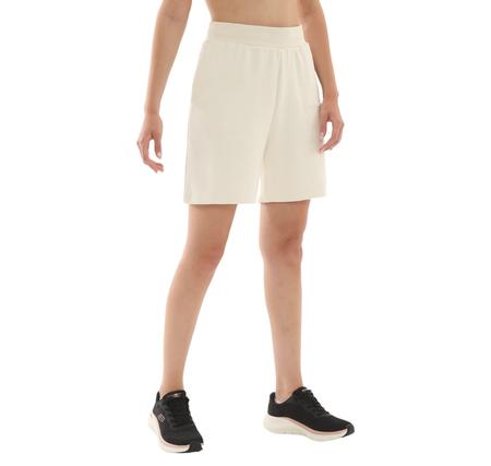 Skechers W Essential 5 Inch Sweatshort Erkek Şort Ve Kapri Beyaz