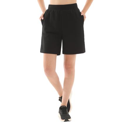 Skechers W Essential 5 Inch Sweatshort Erkek Şort Ve Kapri Siyah