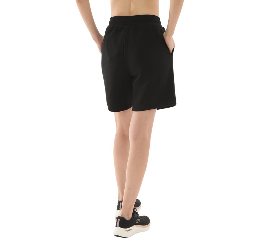 Skechers W Essential 5 Inch Sweatshort Kadın Şort Ve Kapri Siyah Skechers W Essential 5 Inch Sweatshort Kadın Şort Ve Kapri Siyah