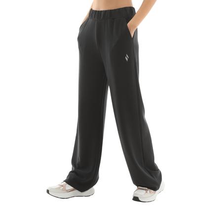 Skechers W Lounge Loose Wide Leg Sweatpant Kadın Siyah