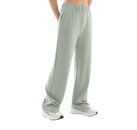 Skechers W Lounge Loose Wide Leg Sweatpant Kadın Yeşil