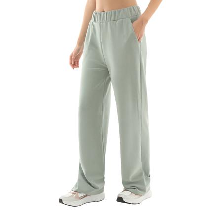 Skechers W Lounge Loose Wide Leg Sweatpant Kadın Eşofman Altı Yeşil Skechers W Lounge Loose Wide Leg Sweatpant Kadın Eşofman Altı Yeşil