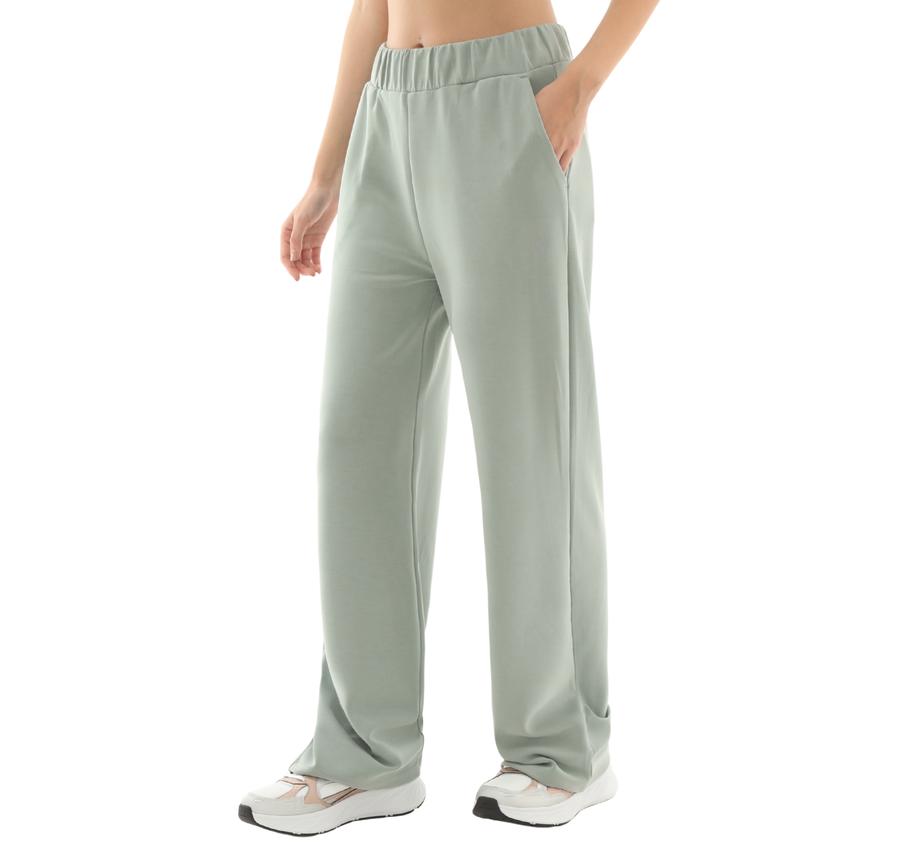 Skechers W Lounge Loose Wide Leg Sweatpant Kadın Eşofman Altı Yeşil Skechers W Lounge Loose Wide Leg Sweatpant Kadın Eşofman Altı Yeşil
