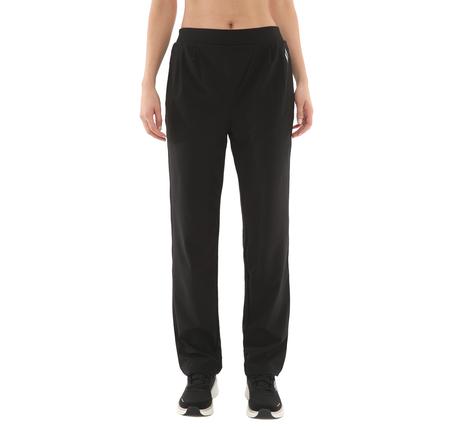 Skechers W Micro Wide Leg Pant Kadın Eşofman Altı Siyah