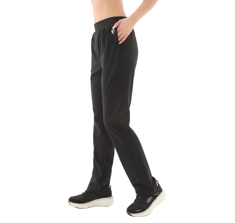 Skechers W Micro Wide Leg Pant Kadın Eşofman Altı Siyah Skechers W Micro Wide Leg Pant Kadın Eşofman Altı Siyah