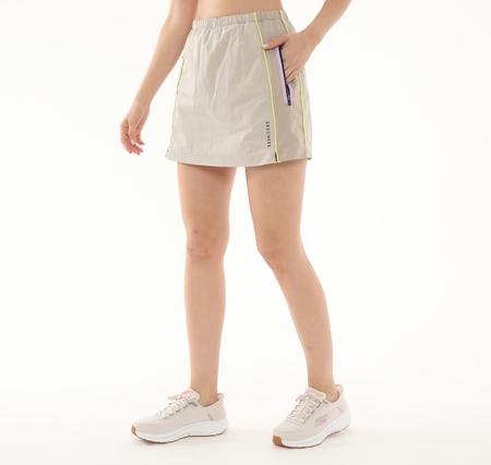 Skechers W Skort Short Kadın Elbise - Etek Krem