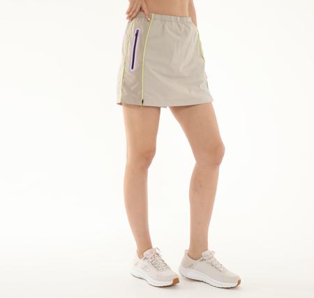 Skechers W Skort Short Kadın Elbise - Etek Krem