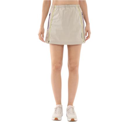 Skechers W Skort Short Kadın Elbise - Etek Krem