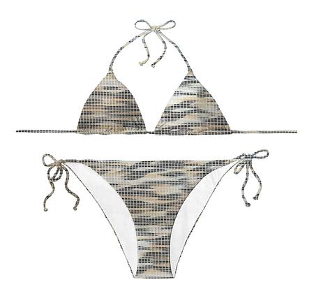 Slipstop Jenner Bikini Kadın Mayo Yeşil