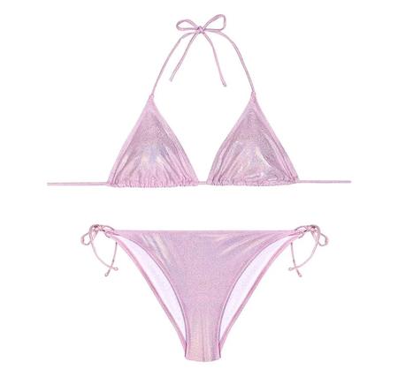 Slipstop Lolita Bikini Kadın Mayo Pembe