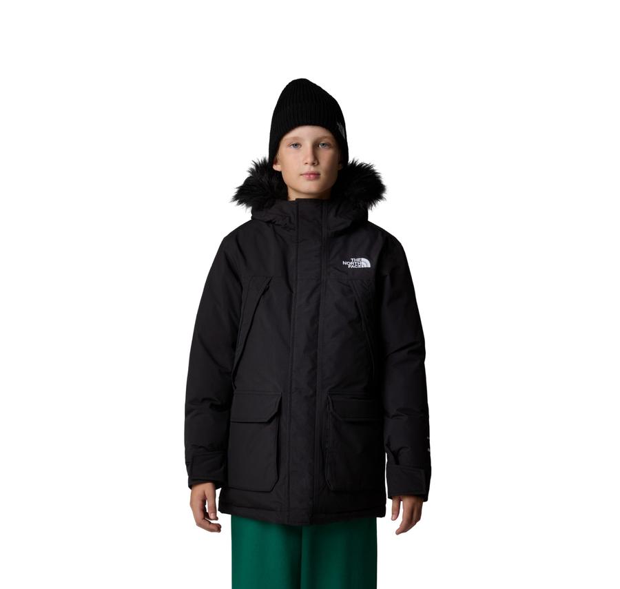The North Face B Mcmurdo Parka Çocuk Mont Siyah The North Face B Mcmurdo Parka Çocuk Mont Siyah