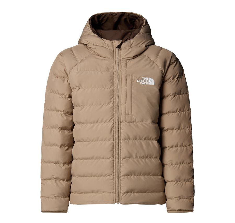 The North Face B Reversıble Perrıto Hooded Jacket Çocuk Mont Sütlü Kahve The North Face B Reversıble Perrıto Hooded Jacket Çocuk Mont Sütlü Kahve
