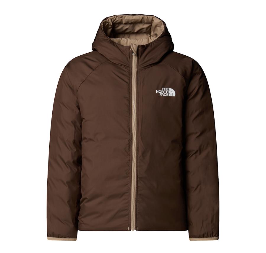 The North Face B Reversıble Perrıto Hooded Jacket Çocuk Mont Sütlü Kahve The North Face B Reversıble Perrıto Hooded Jacket Çocuk Mont Sütlü Kahve