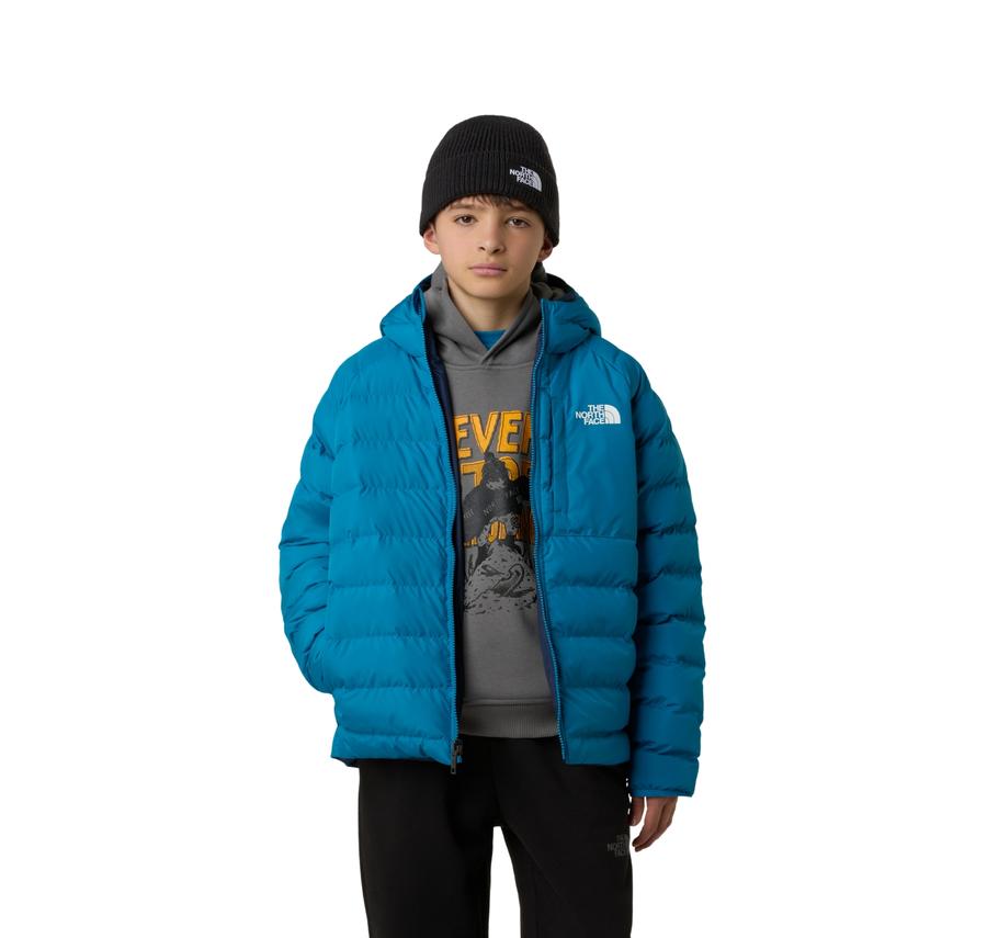 The North Face B Reversıble Perrıto Hooded Jacket Çocuk Mont Mavi The North Face B Reversıble Perrıto Hooded Jacket Çocuk Mont Mavi