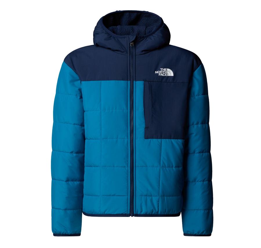 The North Face B Reversıble Shasta Fz Hooded Jacket Çocuk Mont Mavi The North Face B Reversıble Shasta Fz Hooded Jacket Çocuk Mont Mavi