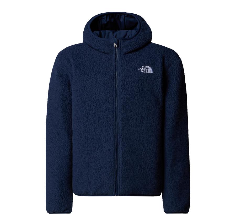 The North Face B Reversıble Shasta Fz Hooded Jacket Çocuk Mont Mavi The North Face B Reversıble Shasta Fz Hooded Jacket Çocuk Mont Mavi