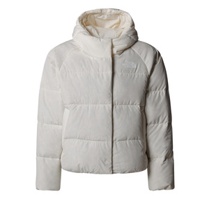 The North Face G North Down Hooded Jacket Çocuk Mont Beyaz