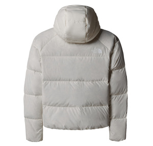 The North Face G North Down Hooded Jacket Çocuk Mont Beyaz