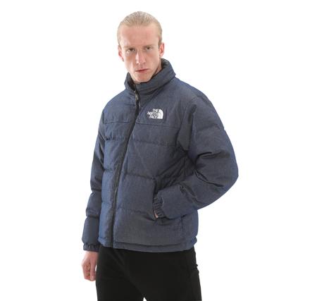 The North Face M 92 Reversıble Nuptse Jacket Erkek Mont İndigo
