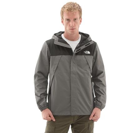 The North Face M Antora Jacket Erkek Yağmurluk-Rüzgarlık Gri