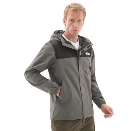 The North Face M Antora Jacket Erkek Yağmurluk-Rüzgarlık Gri