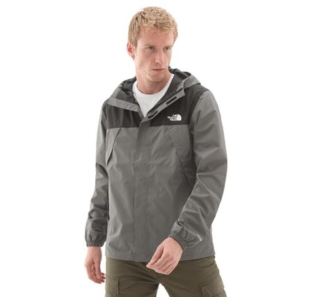The North Face M Antora Jacket Erkek Yağmurluk-Rüzgarlık Gri