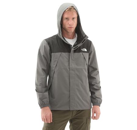 The North Face M Antora Jacket Erkek Yağmurluk-Rüzgarlık Gri
