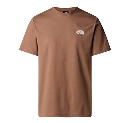The North Face M Bıner Graphıc 4 Tee Erkek T-Shirt Kahve
