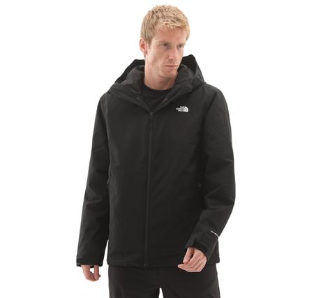 The North Face M Carto Mono Trıclımate Hooded Jacket Erkek Mont Siyah