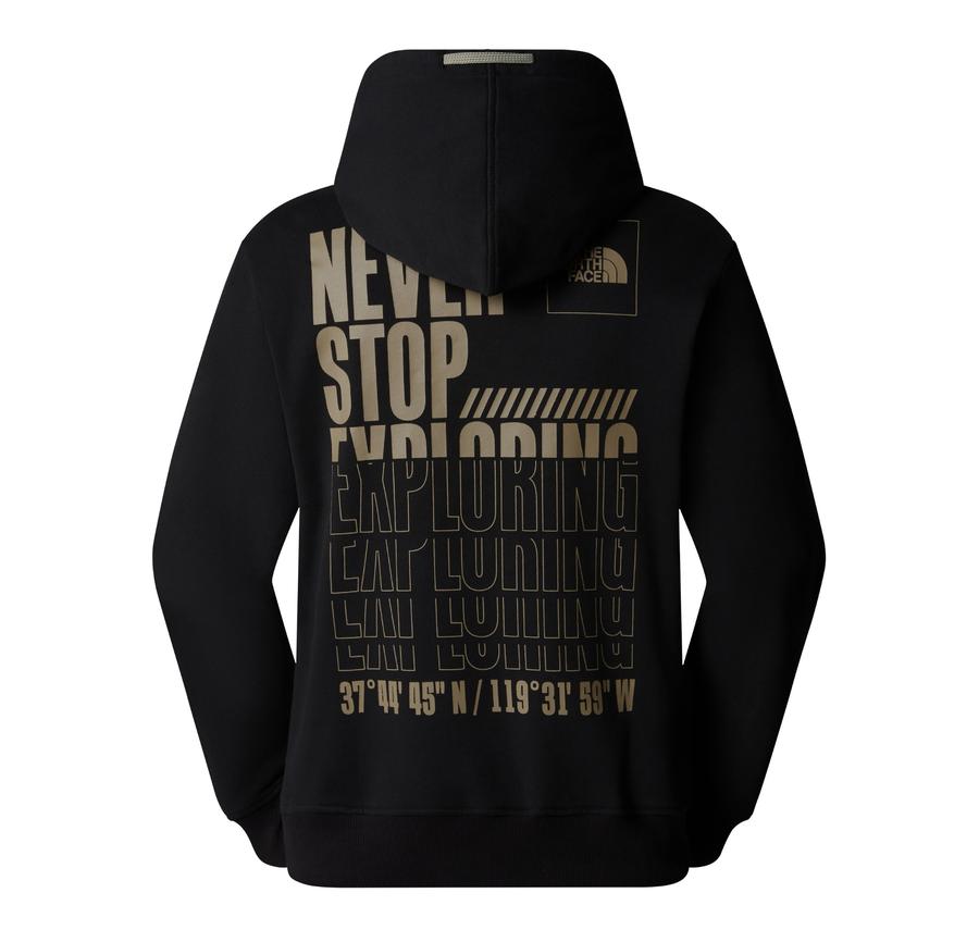 The North Face M Coordınates Relaxed Hooded Sweatshırt Erkek Sweatshirt Siyah The North Face M Coordınates Relaxed Hooded Sweatshırt Erkek Sweatshirt Siyah