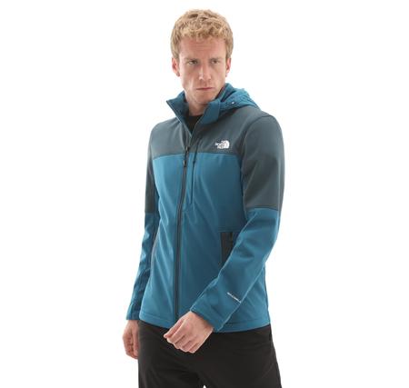 The North Face M Dıablo Softshell Detachable Hood Erkek Ceket Mavi