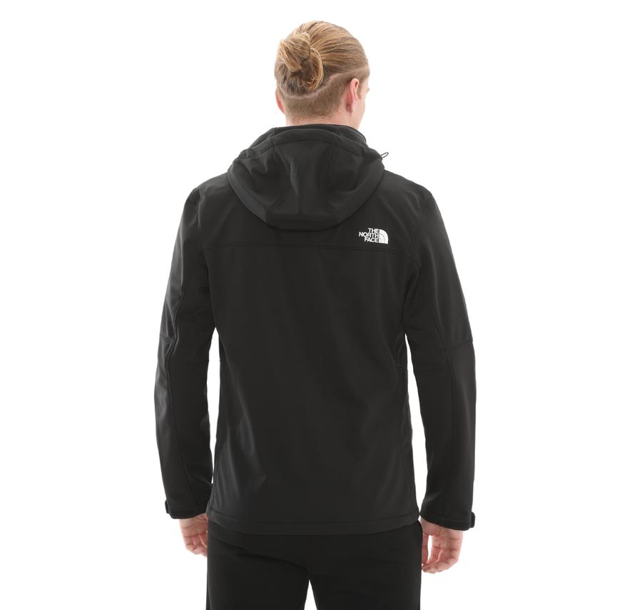 The North Face M Dıablo Softshell Detachable Hood Erkek Ceket Siyah The North Face M Dıablo Softshell Detachable Hood Erkek Ceket Siyah