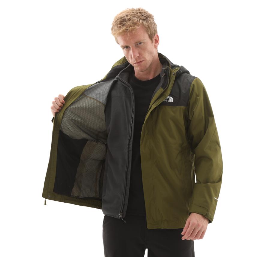 The North Face M Evolve Iı Trıclımate Jacket - Eu Erkek Mont Haki The North Face M Evolve Iı Trıclımate Jacket - Eu Erkek Mont Haki